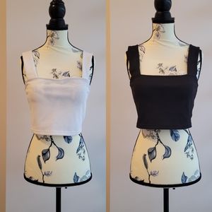 Bundle - H&M Cropped Camisole Tops